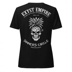 Sinners Circle: Women’s relaxed v-neck t-shirt