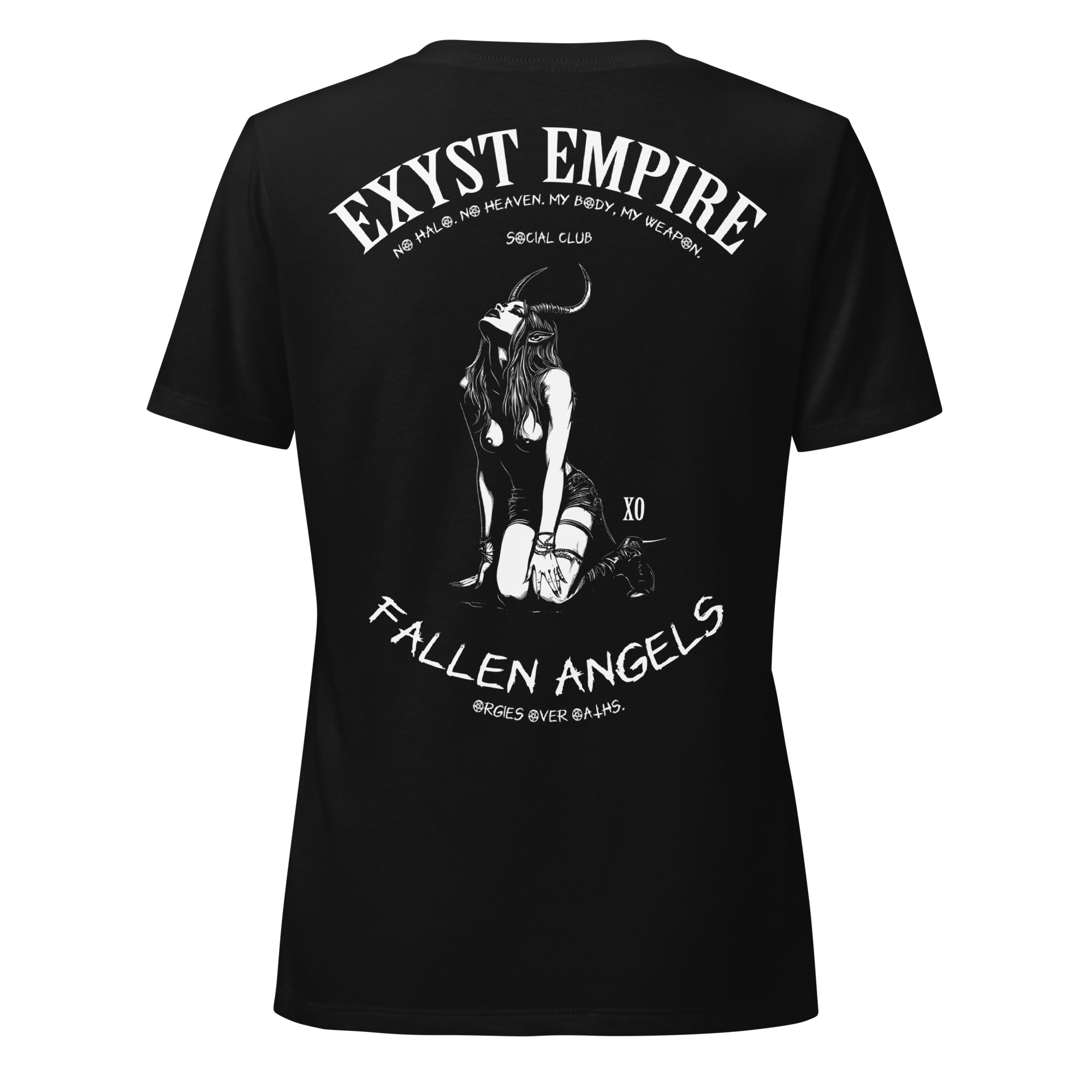 Fallen Angels: Women’s relaxed v-neck t-shirt